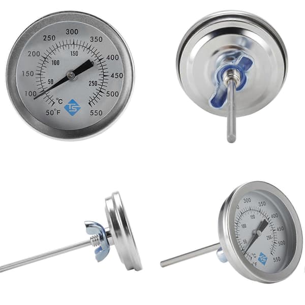 50-550 grader Fahrenheit BBQ Ovn Termometer Temperaturmåler Køkkenredskab