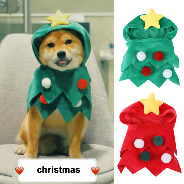 Dog Doll Costume Pet, Christmas Cosplay, lämpliga små hundar C style 3 M