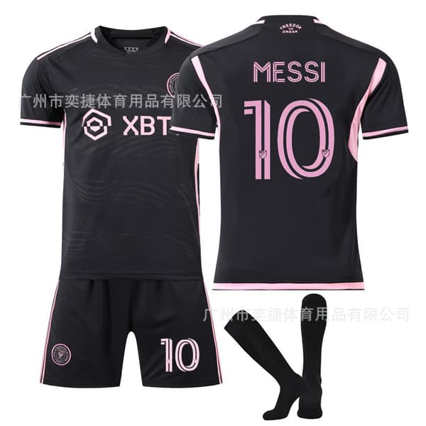 Inter iami Lionel essi #0 Jalkapallopaita Pakkaus T-paita 1 M