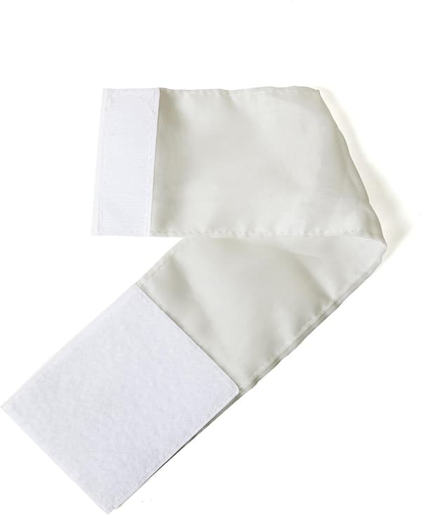Glassdørpanel Vindusgardin Elegant Solid Voile Stanglomme