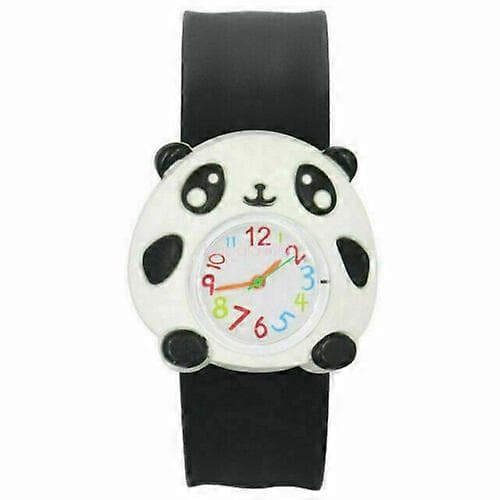 1kpl sarjakuva panda tytöt pojat kello rannekello lapset lapset muoti