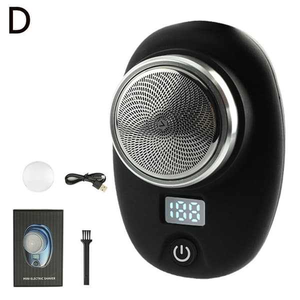 Mini-Save Bærbar Elektrisk, USB genopladelig lommeformat Elektr Blue  one size