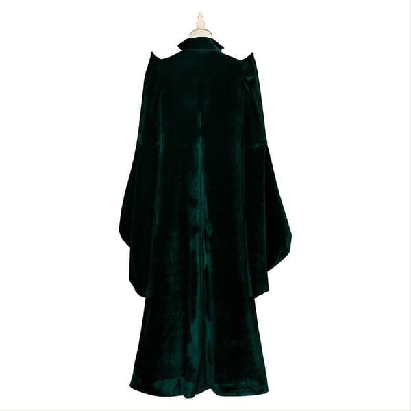 Minerva mcg professor cosplay kostym sammetsmantel halloween L