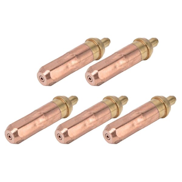 5 stk. acetylen skjærebrennerdyser Ringformede forbruksvarer G01-300 2#