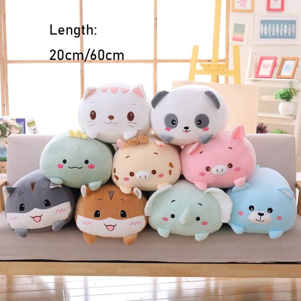 Plysch Panda Gosedjur Present Docka 16CM SITTSTYL