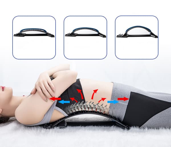 Ryggmassager, Magic Stretcher Träningsutrustning Stretchstöd
