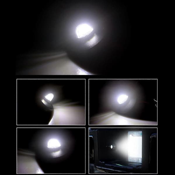 Til F150 F250 F350 2x LED Nummerpladelys Bilbelysningssæt