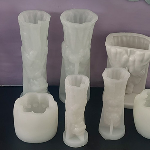 Halloween lysform silikonform