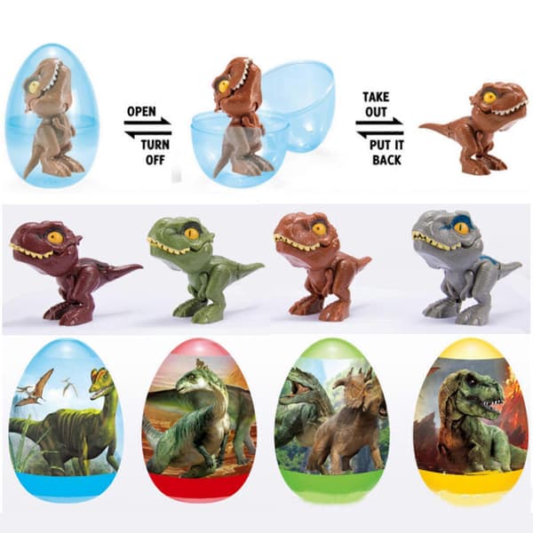 Barnefinger Dinosaur Egg Leketøy for gutter/jenter Actionfigurer Arkeologisk spill