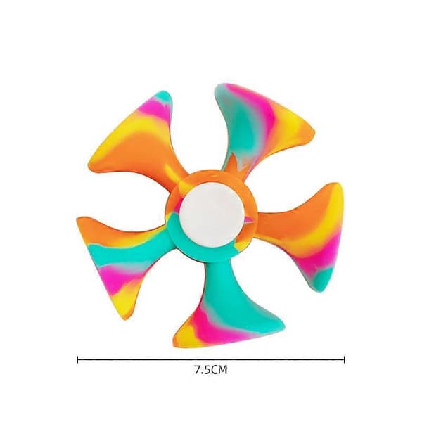 4 st silikon sugkopp pilar Fidget Spinner Leksaker Dekompression Sugleksak ADHD Ångest Stresslindring Sensoriska Fidget Leksaker för Autistiska Barn Vuxna