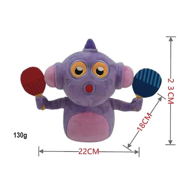 My Singing Monsters Wubbox Plyschleksak Barn Plyschleksak för barn Barnpresent Purple bug