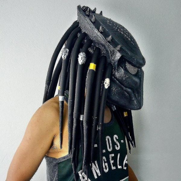 Predator Replika Maske Latex Maske Halloween Kostume Prop Sen