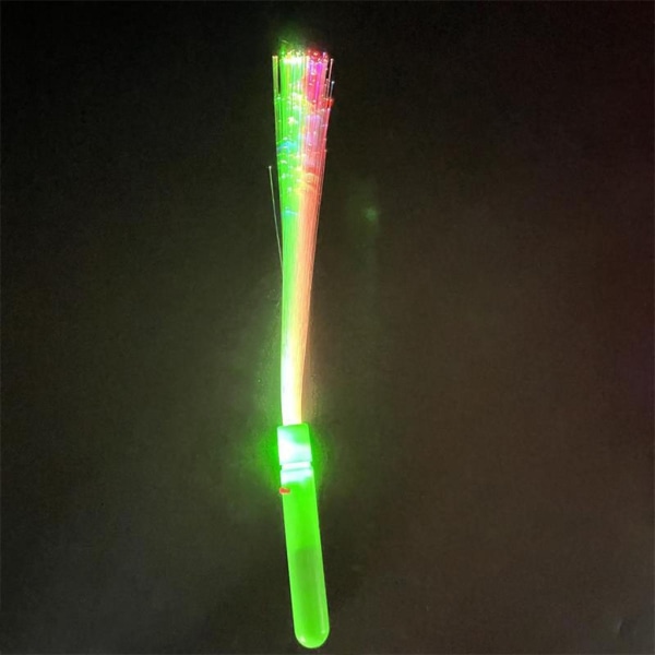 12st färgglada blinkande LED Light Up Rod Glow Wand Sticks för med 3 lägen LED-leksak Födelsedag Julklappsfest Favor White