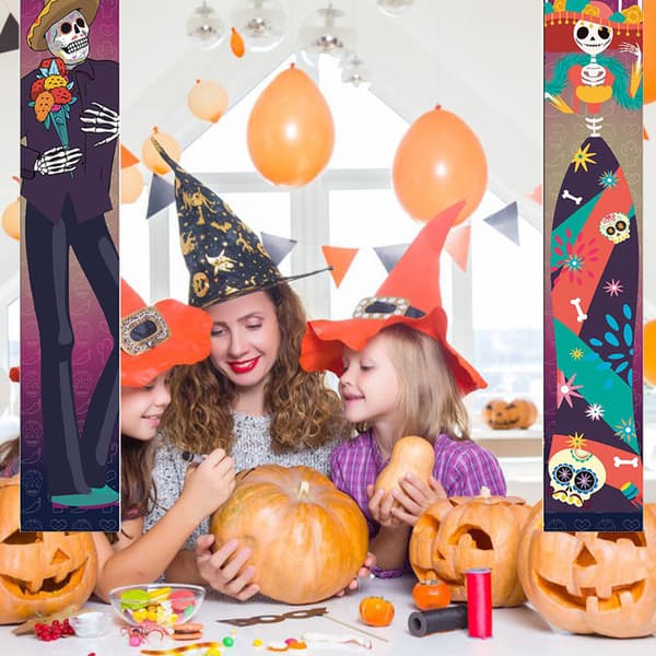 Halloween Dekor, Velkomstbannere Verandaskilte til yderdør DL8103