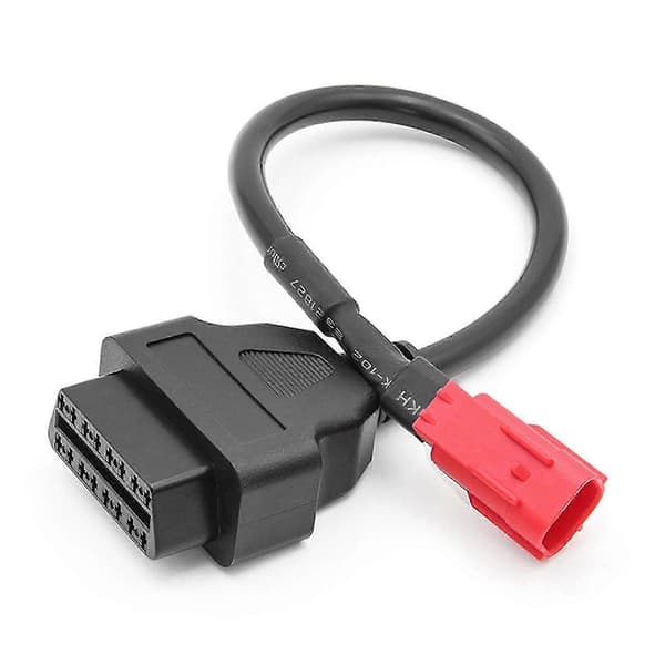 6 til 16 Pin Motorsykkel Obd-adaptere Obd2 Diagnostisk Kabelforlengelseskontakter For