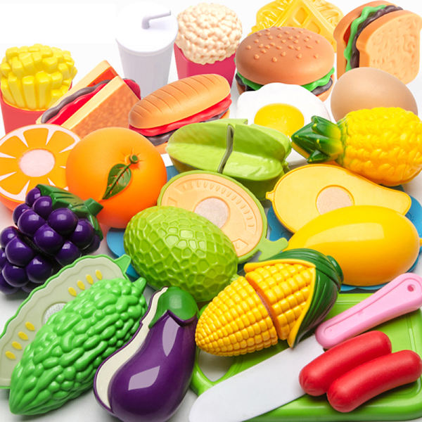 Tillbehör set i plast för kök, frukt och grönsaker A