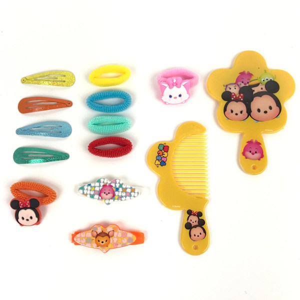 Disney Tsum Tsum Hår Accessoarer med Väska multicolor
