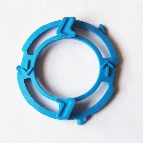 Passer til Philips barbermaskiner s5000 s6000 blad fast bladholder blå plastik ring beslag tilbehør 3 stk