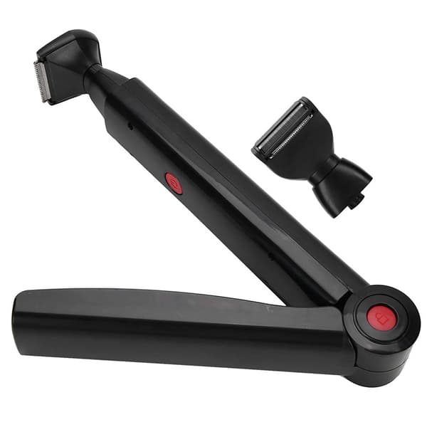 PEALOV Elektrisk rakapparat bak, 180° USB elektrisk kropp