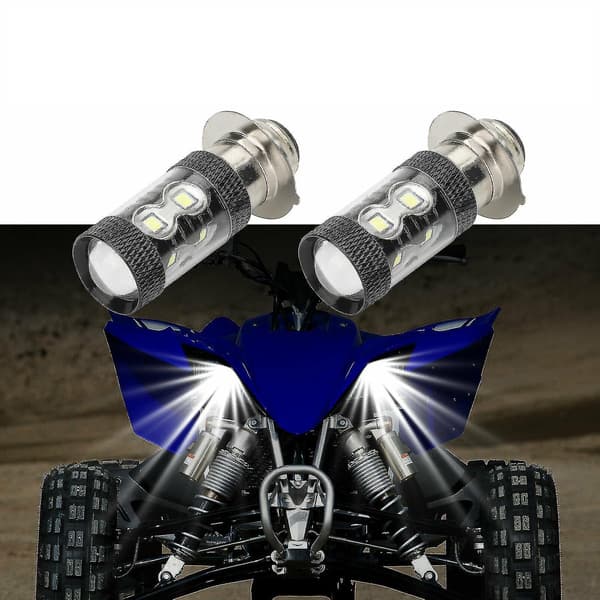 H6m Led Headlight Bulbs For Yamaha Atv