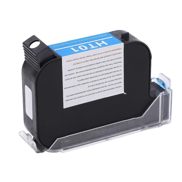 42ML Håndholdt Printer Blækpatron Hurtigtørrende Inkjet Printer Patron Udskiftning 12,7 mm Blå