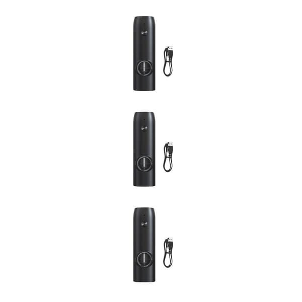 1/2/3 Elektronisk Peberkværn USB Genopladelig Justerbar Single 3Set