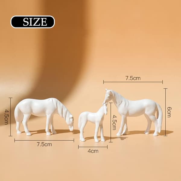 Staty Trois Chevaux, Statyer Decoratives, Decoration de la Maiso