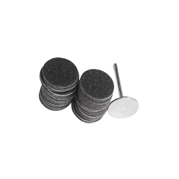 1/2/3/5 Sähköisen jalkaraspin vaihtotyynyt tehokas ja 15mm 240Grit 50 pcs 1 Pc
