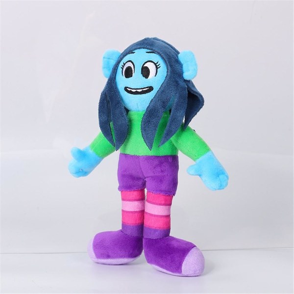 Ruby Gillman Teenage Kraken Mermaid Plyschleksaker Mjuka stoppade dockor Barnpresenter Heminredning style 2