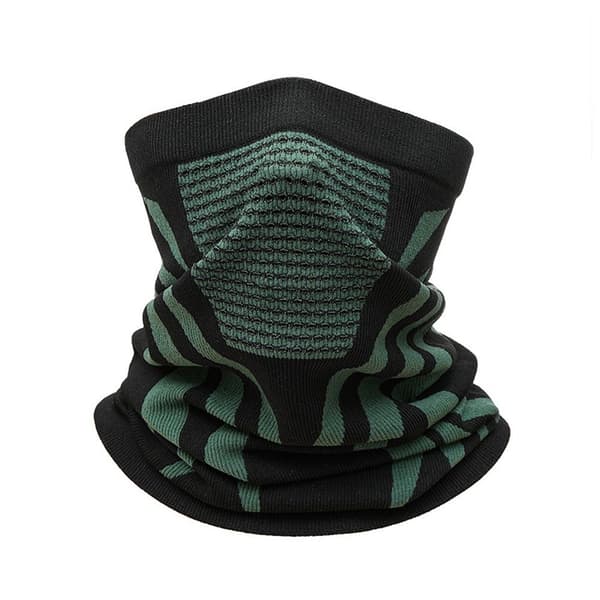 #Höst- och vinterskidscarf vindtätt nackskydd cykelscarf#