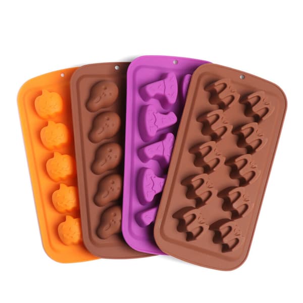 Halloween chokladform Mould DIY dekorativ mould Witch Hat Shape