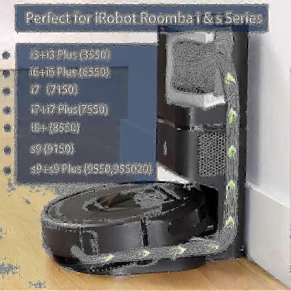 12 Pakk Vakuumposer For Irobot Roomba I & S Serie I7 I7+/plus
