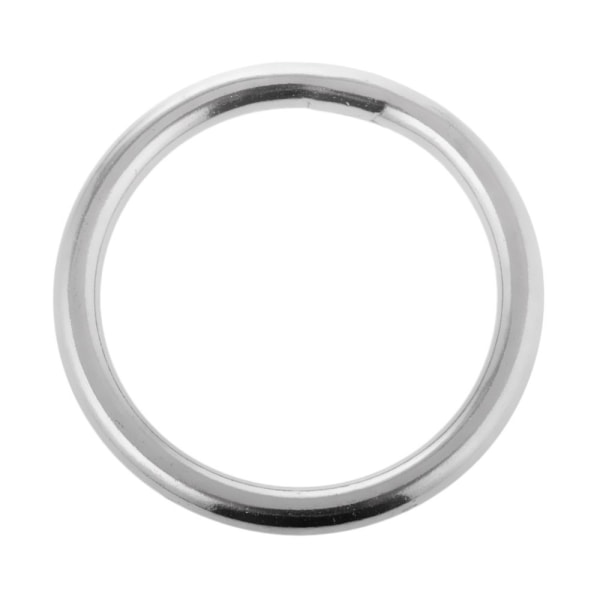Rostfritt stål Sömlösa O-ringar Rund Circle Craft Båtrem 5x50mm