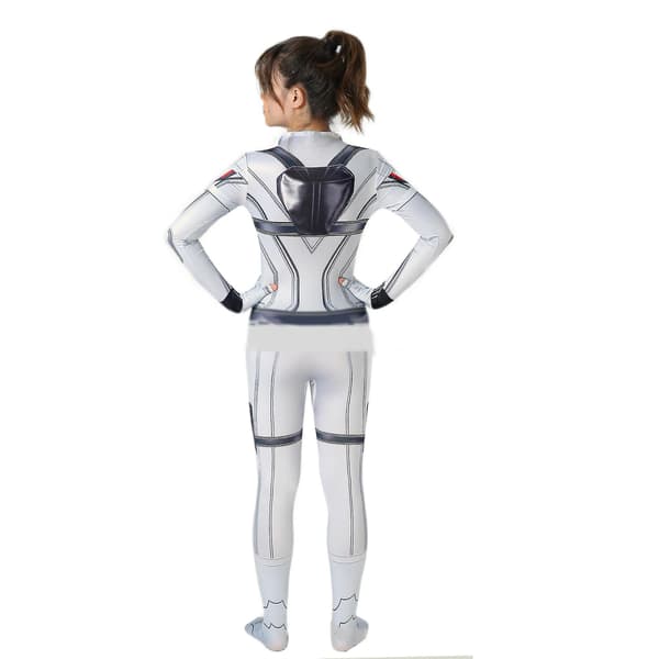 Halloween Black Widow Bodysuit Deluxe kostume til børn 140cm
