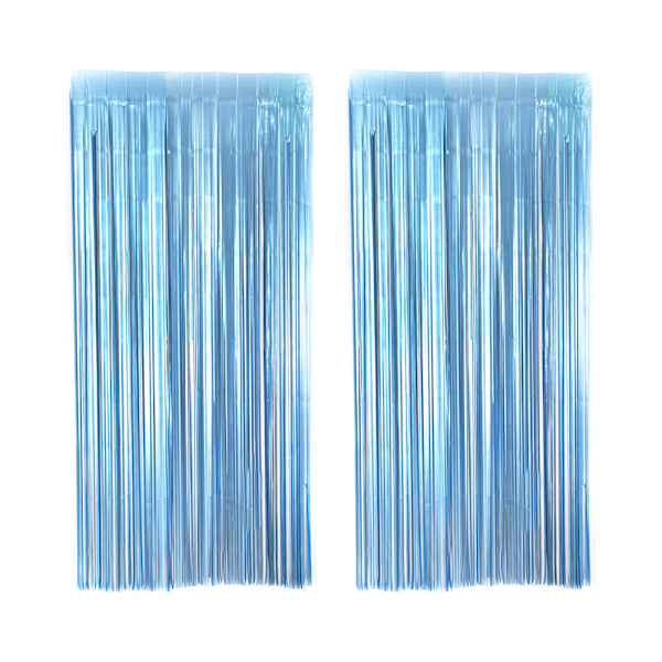 Födelsedag dekoration tjej kvinnor grattis på födelsedagen dekoration set 3m Matte light blue