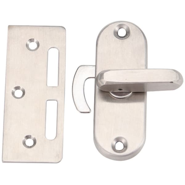 Husholdnings 304 skyvedørslås i rustfritt stål (rustfritt stål 85mm*31mm),