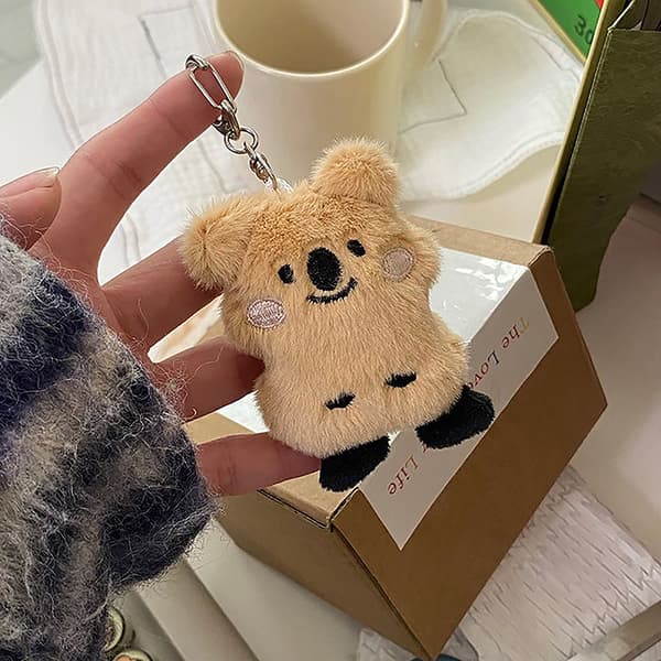 Plysch koala nyckelring leksak gosedjur koala docka leksaker