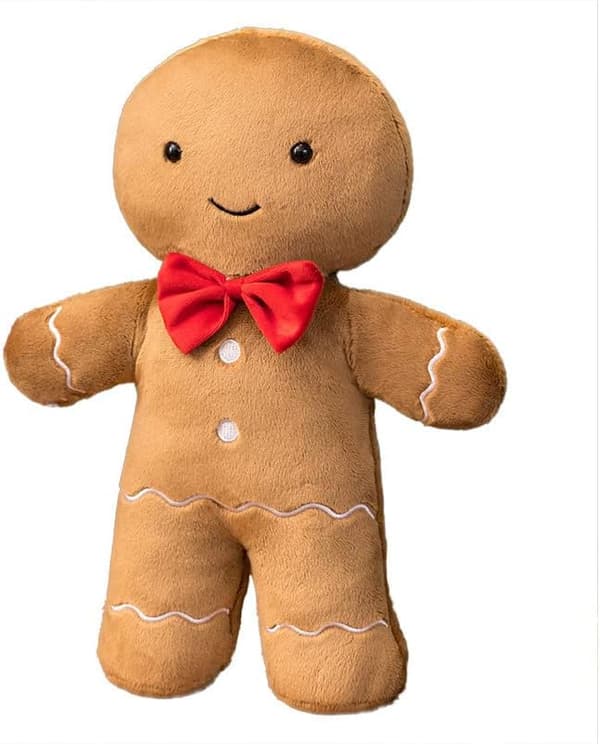 Juldocka Plyschleksak Julgran Pepparkaksman Pepparkakshus Barndocka