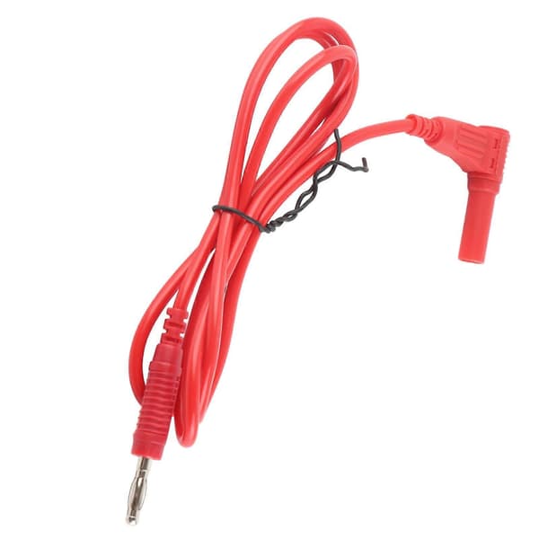 Bananplugg Testkabelsats Skyddstyp Elektriska Multimeterkablar Set J.70012 4mmRöd