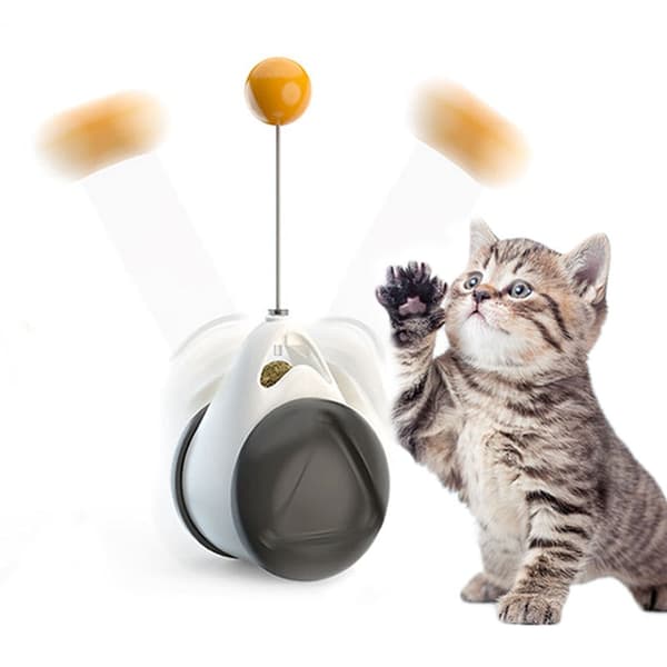 Rolig kattleksak Med Catnip Teaser trollstav interaktiv oregelbunden