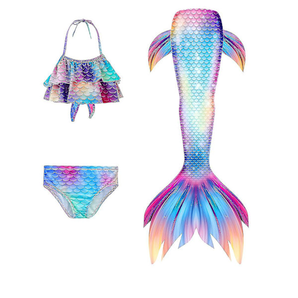 Baddräkt för barn Mermaid Tail Baddräkt 140 GB63