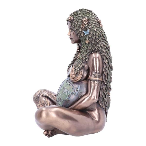 Moder Jords gudinne Statue Polyresin Figur Moder Jord Sta