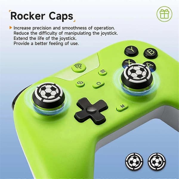X05 Bluetooth Gaming RGB-kontroll kompatibel med PC/telefon/Switch/Steam Gamer Grön