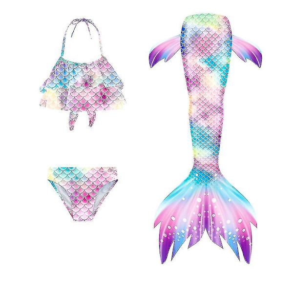 Baddräkt för barn Mermaid Tail Baddräkt 140 GB62