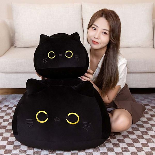 Black Cat Pehmolelut Kissa Pehmonukke LILA 15CM purple 15cm