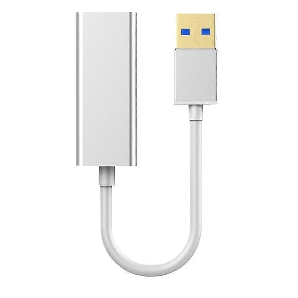 Ethernetadapter Anslutningsbar Höghastighets Bärbar USB 3.0 till 2.5 Gbps LAN Internetkabelomvandlare för Dator