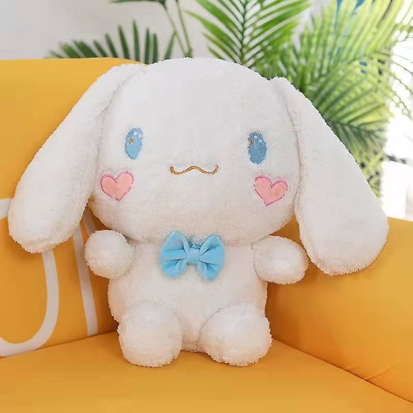 Sanrio Kawaii  Anime Hund Plyschleksaker Kudde Gosedjur Komfort Mjuka Peluche Dockor Barn Födelsedag Xmas Presentleksak Cinnamoroll 30cm