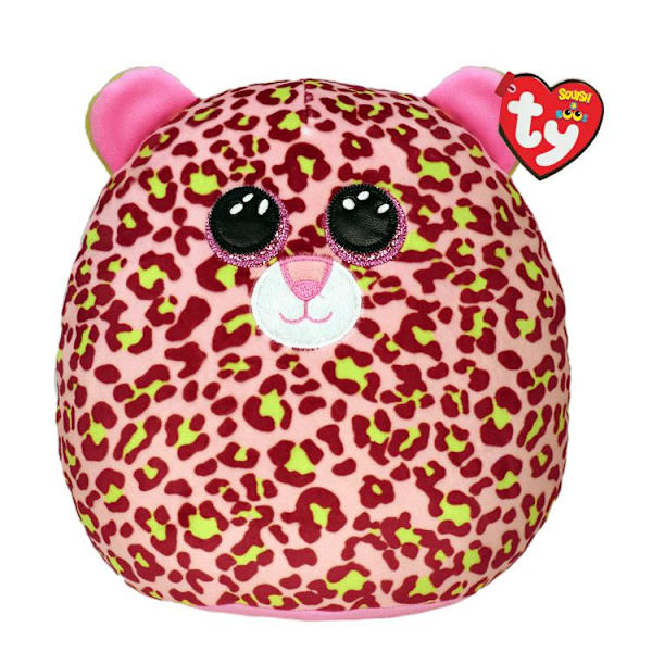 TY Squishy Beanies Lainey Leopard 35cm multifärg