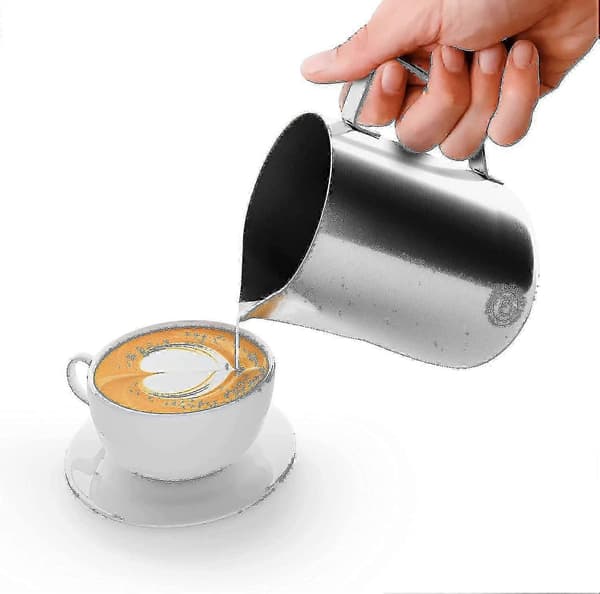 Brave Elephant Melkemugge Rustfritt Stål 350ml [sølv]