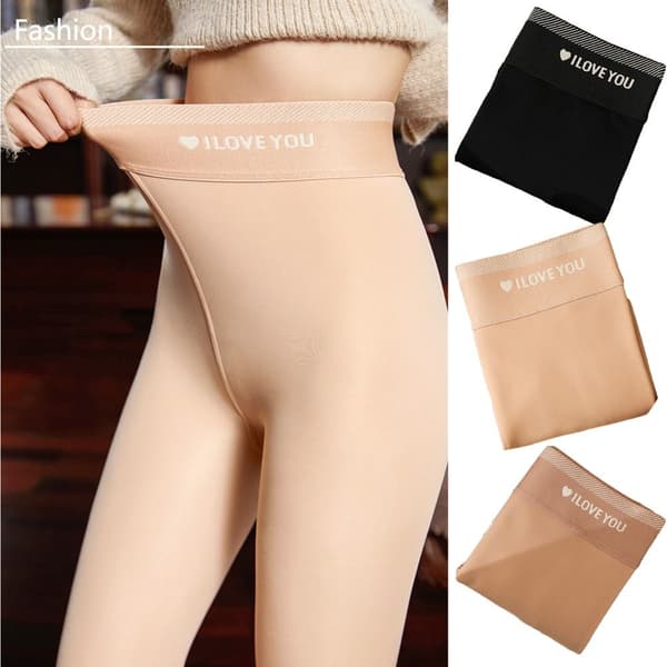 Dame Leggings Strømper One-Piece Sikkerhedsbukser 100G SORT